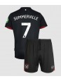 West Ham United Crysencio Summerville #7 Vieraspaita Lasten 2024-25 Lyhythihainen (+ shortsit)